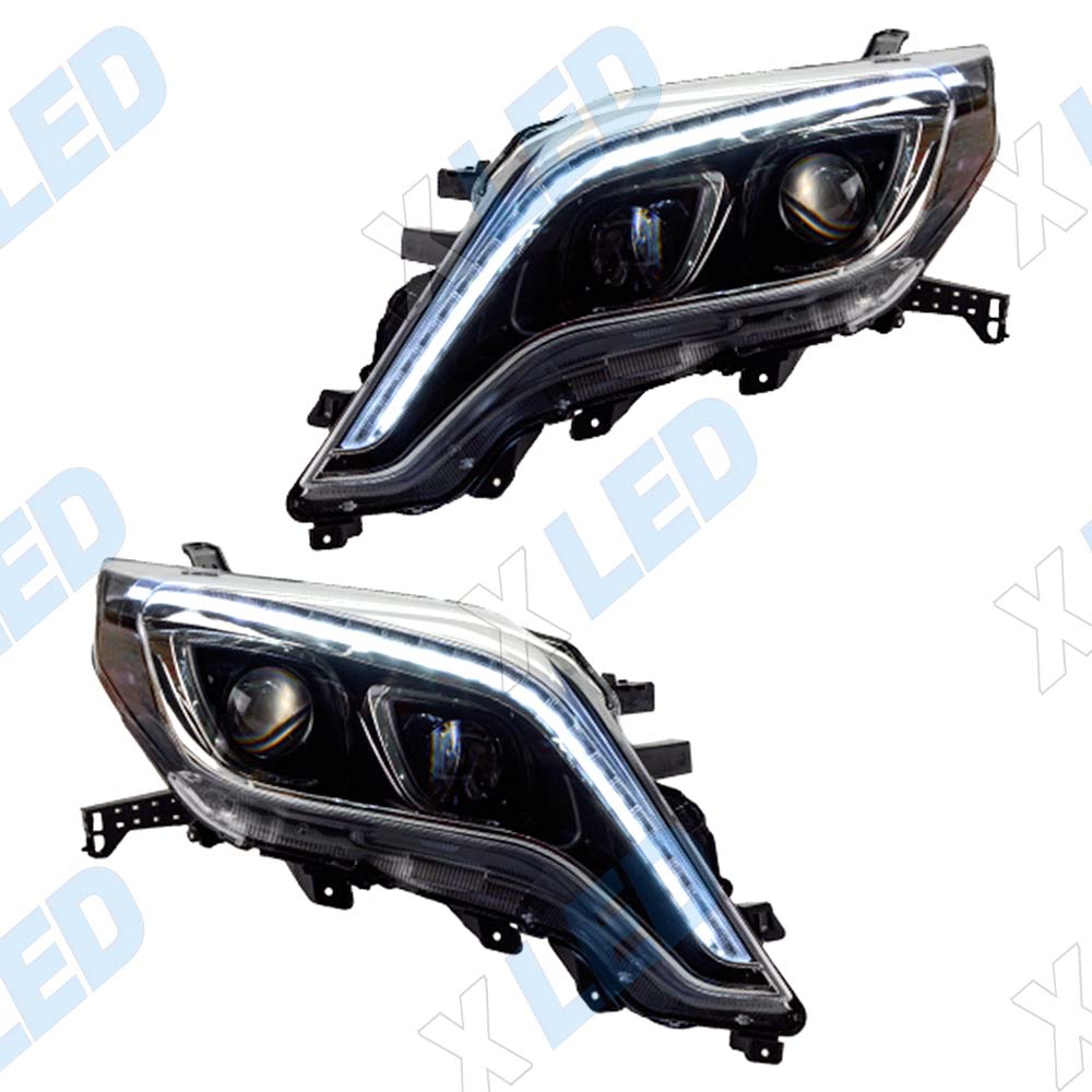 Комплект фар (тюнинг) Toyota Land Cruiser Prado 150 (2013-2017) Bi-Led