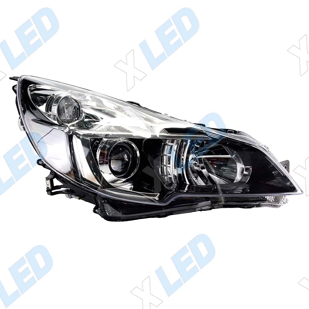 Фара Subaru Legacy V рестайлинг (2012-2014) Black, с линзой (правая)