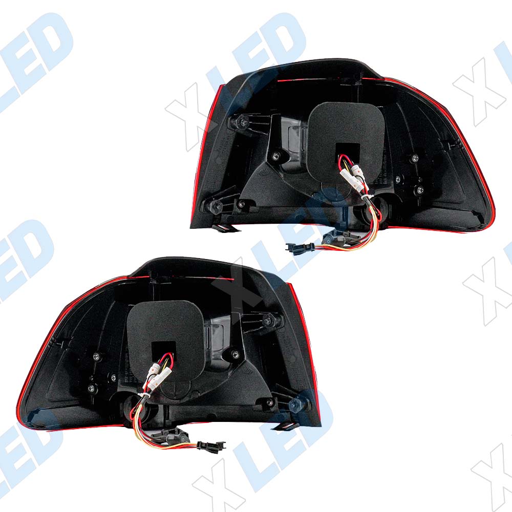 Комплект задних фонарей (тюнинг) Volkswagen Golf 6 (2008-2012) №2
