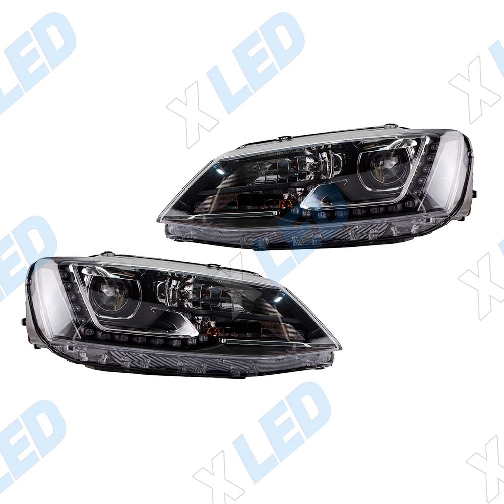 Комплект фар (тюнинг) Volkswagen Jetta 6 (2014-2018) Bi-led
