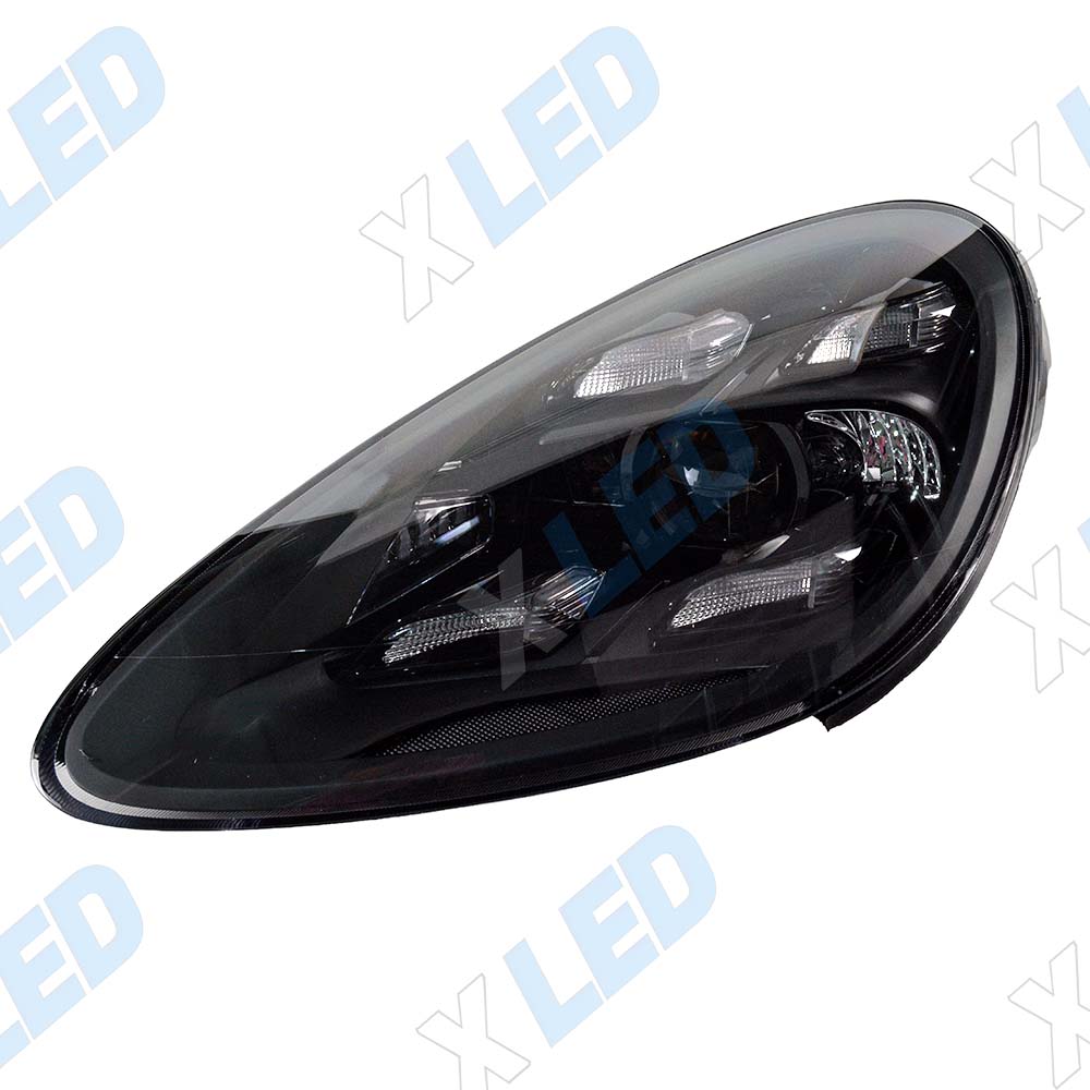 Фара Porsche Cayenne LED тюнинг (2010-2014) левая с электрокорректором