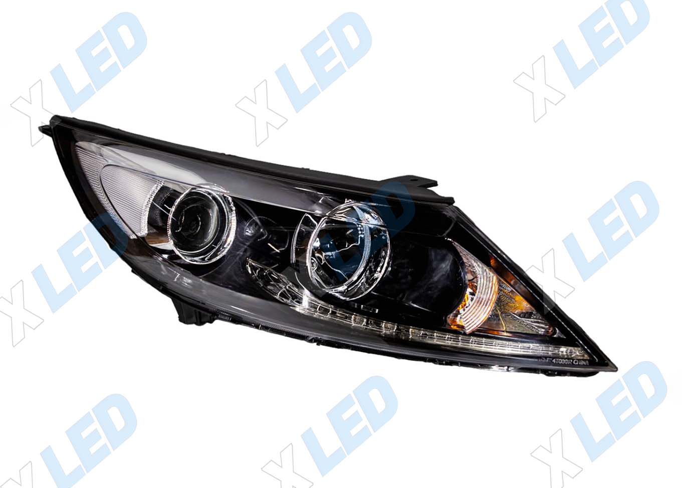 Фара KIA Sportage (2010-2014) LED (правая) без электрокорректора