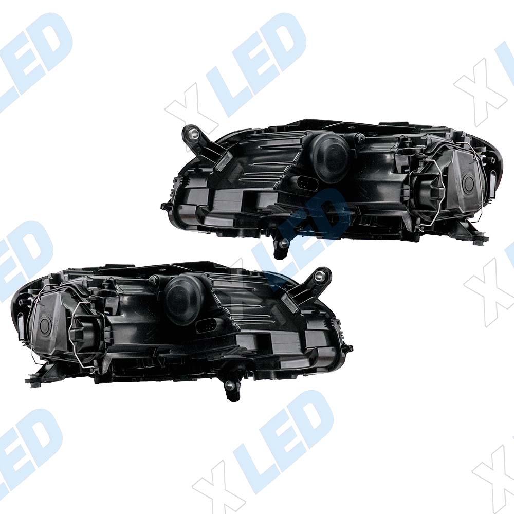 Комплект фар (тюнинг) Volkswagen Passat B7 (2011-2015)  №2, линза галоген