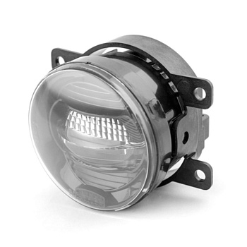 Фары противотуманные светодиодные MTF Light линза универсальные 12В, 5700К, 10Вт, Е4 FL10WW