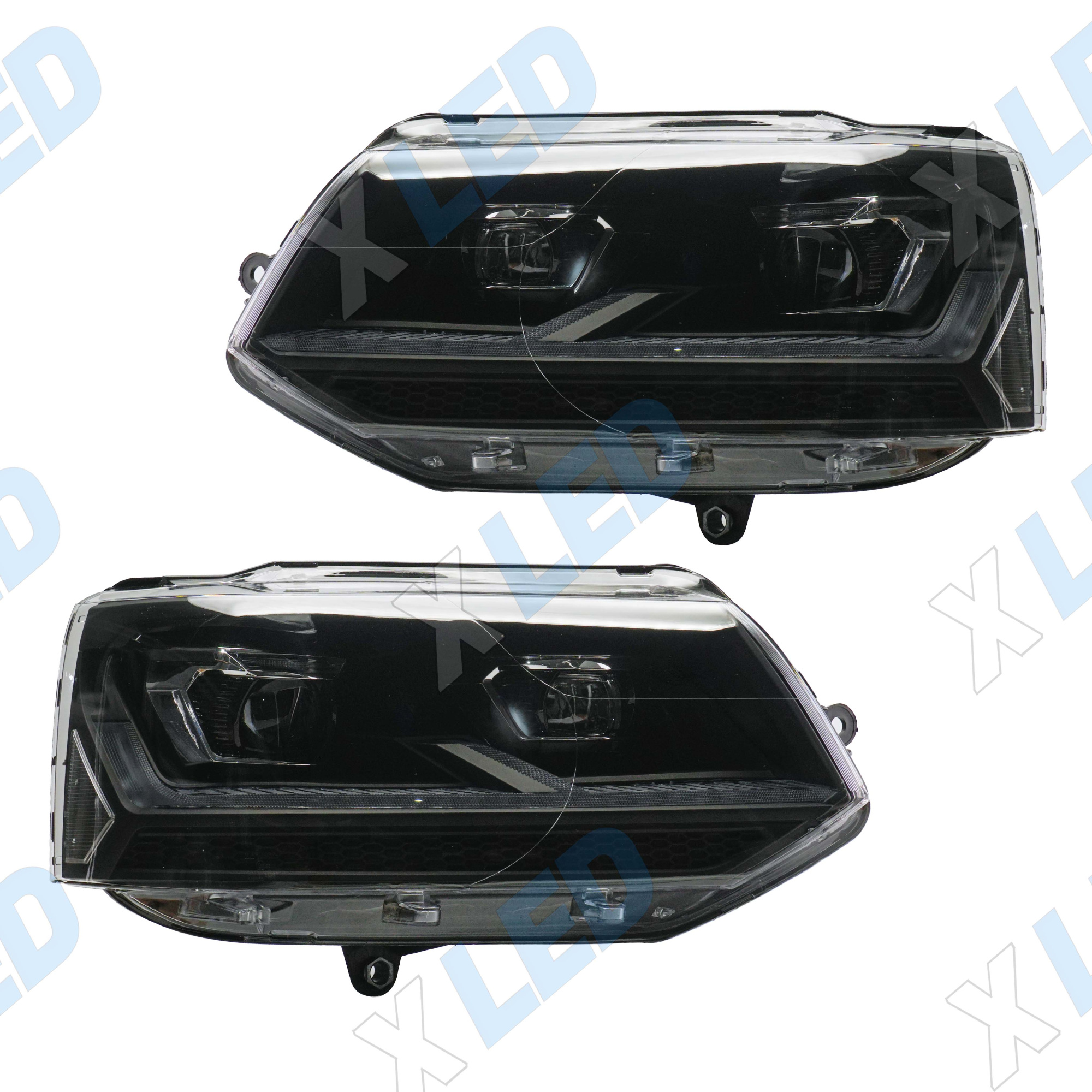 Комплект фар (тюнинг) Volkswagen Multivan T5 (2009-2015) Full Led