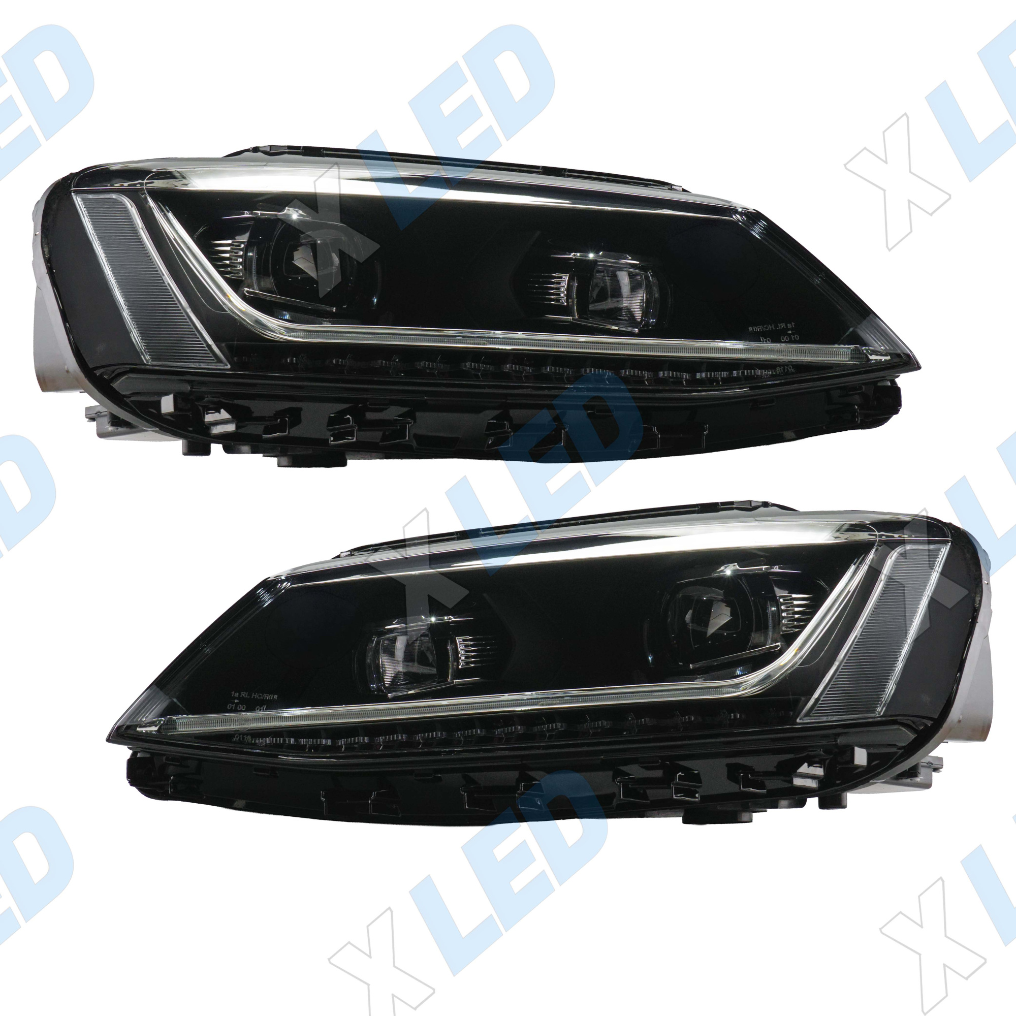 Комплект фар (тюнинг) Volkswagen Jetta 6 (2010-2015) Full Led