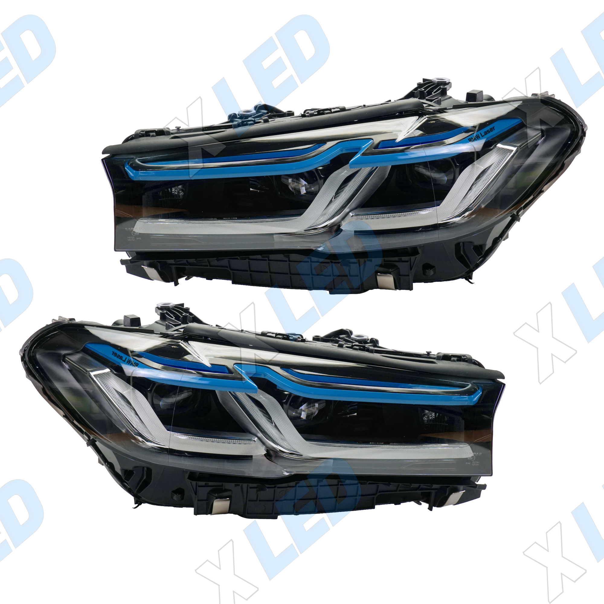Комплект фар (тюнинг) BMW 5 G30 VII рест (2020-2023) FULL LED