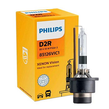 Ксеноновая лампа D2R Philips Vision 85126VIC1 (4300К)