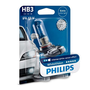 Галогенная лампа HB3 Philips White Vision 9005WHVB1