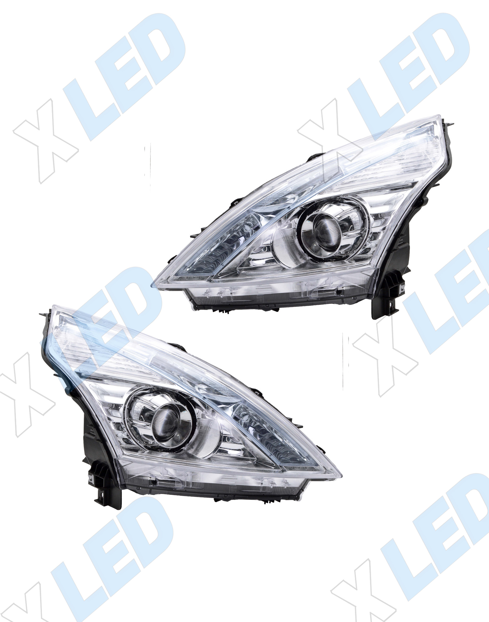 Комплект фар Nissan Teana (2011-2013) с bi-led линзами ХV5 X-LED