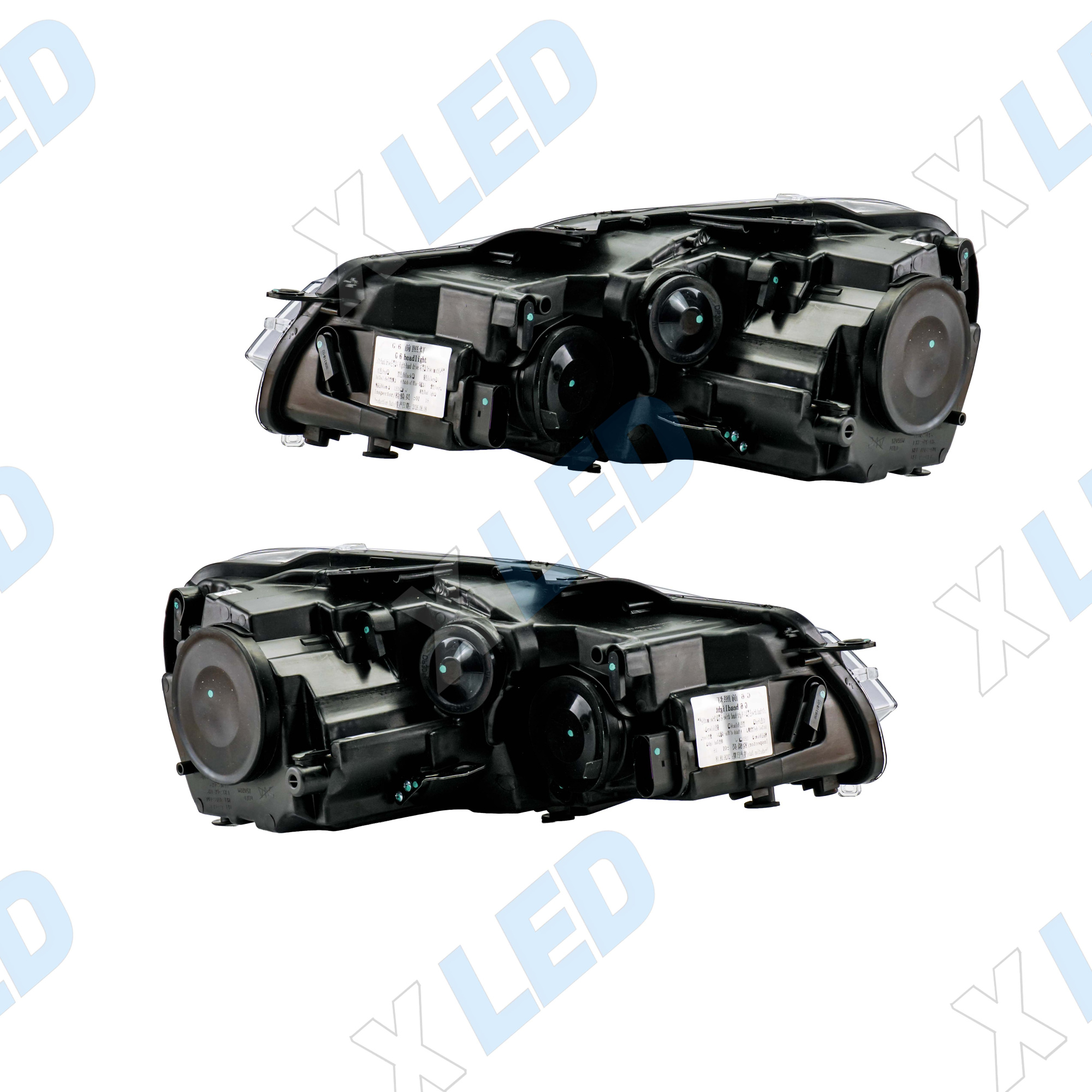 Комплект фар (тюнинг) Volkswagen Golf 6 (2008-2012) LED
