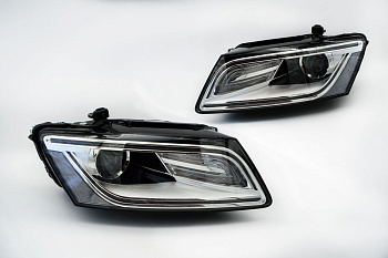 Комплект фар Audi Q5 (2013-2017) с bi-led линзами Х4 X-LED