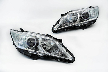 Комплект фар Toyota Camry XV50 (2011-2014) с bi-led линзами ХV3 Pro X-LED