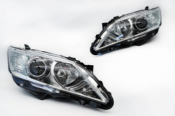 Комплект фар Toyota Camry XV50 (2011-2014) с bi-led линзами Х5 X-LED