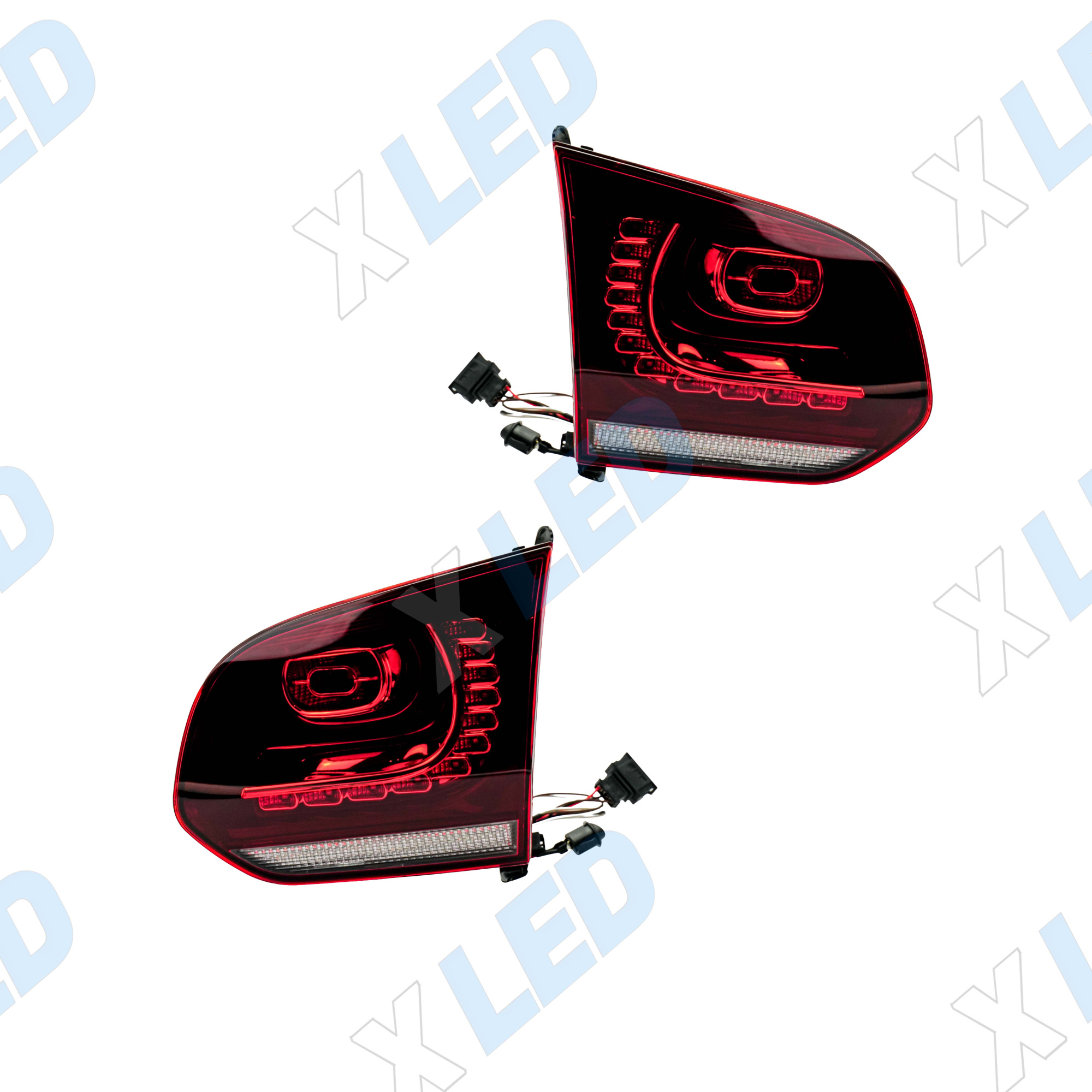 Комплект задних фонарей (тюнинг) Volkswagen Golf 6 (2008-2012) №1