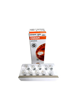 Галогенная лампа W16W Osram 12v (W2.1*9.5d) 921