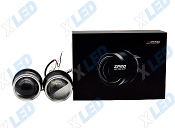 Комплект Би-лед (Bi-Led) линз в ПТФ Optima LED FOG Lens Z-PRO 3.0" 4300K
