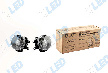 Фары противотуманные светодиодные MTF Light Toyota/Lexus 5000K 12B 10Вт, FL10TT