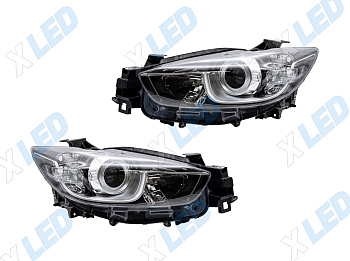 Комплект фар Mazda CX-5 (2011-2017) с bi-led линзами Х4 X-LED