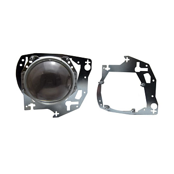 Переходные рамки Toyota Land Cruiser Prado 150 Рестайлинг 2 (2017-2020) LED на H3/3R/5R 