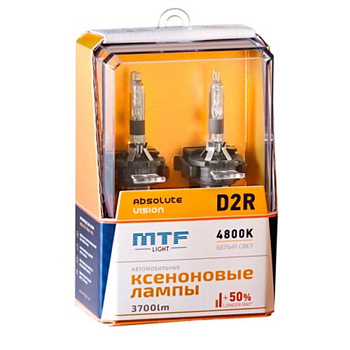 Ксеноновые лампы D2R MTF Absolute Vision AVBD2R (4800К)